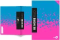 Zeszyt A4/96k linia Be More Fluo - tantis.pl