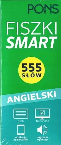 Fiszki Smart. 555 słów. Angielski - tantis.pl