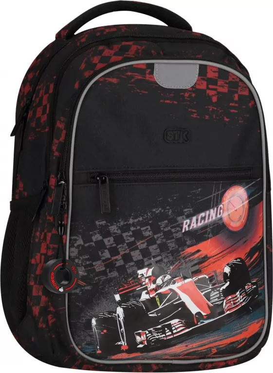 PLECAK SZKOLNY RACING STK-15 PB 1/12 - tantis.pl