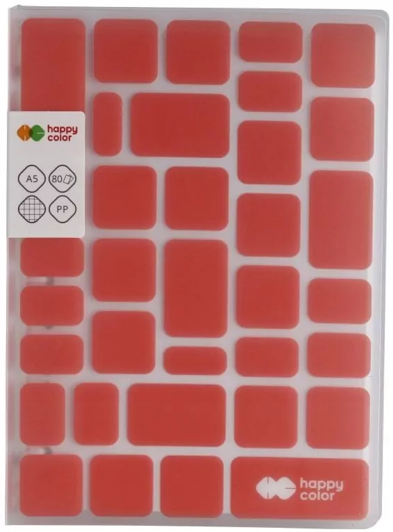 Kołobrulion A5/80K kratka Trend Coral HAPPY COLOR - tantis.pl