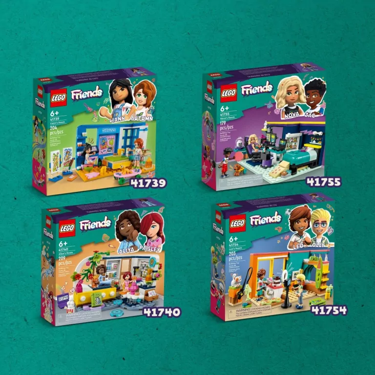LEGO® Friends. Pokój Aliyi 41740 - tantis.pl