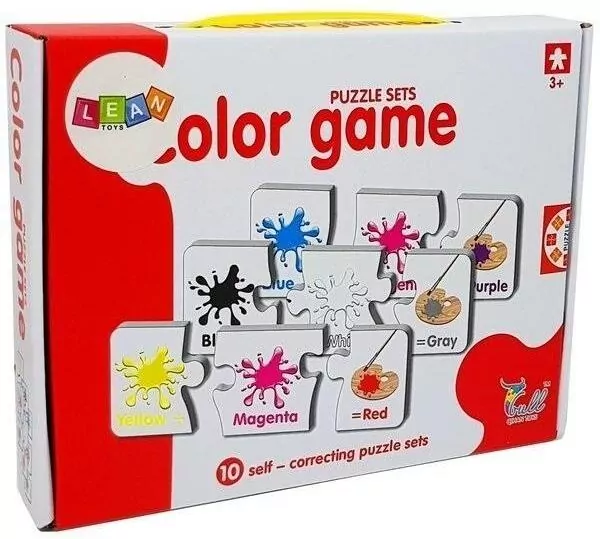 Puzzle edukacyjne kolory 10el - tantis.pl