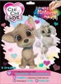 Chi Chi Love. Zdrapuj, koloruj, naklejaj - tantis.pl