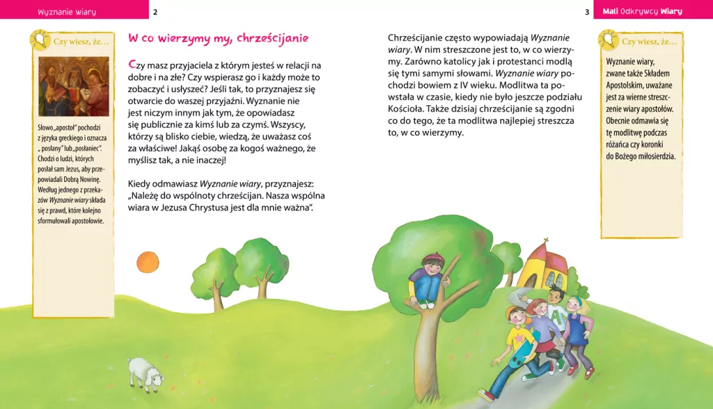 Mali Odkrywcy Wiary. Wyznanie wiary - tantis.pl