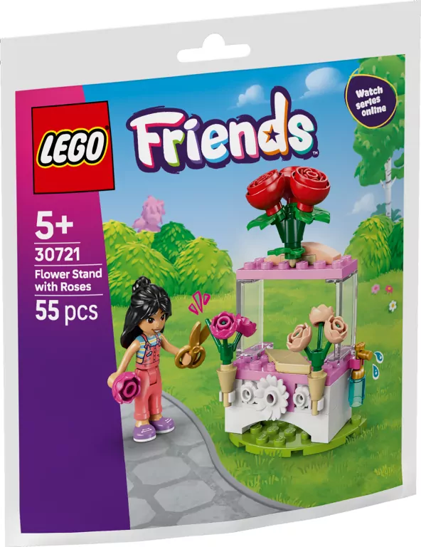 LEGO® Kwiatowe stoisko z różami 30721 - tantis.pl