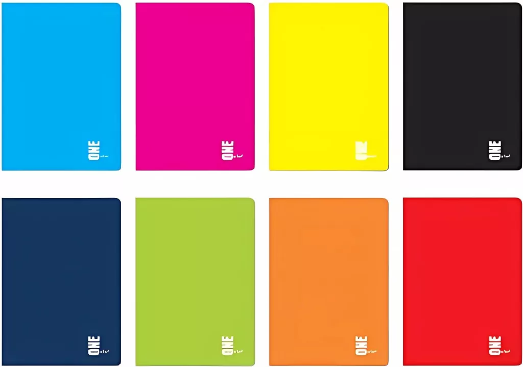 Zeszyt w kartkę A5/60 kartkowy One Color, 1 szt (305655) - tantis.pl