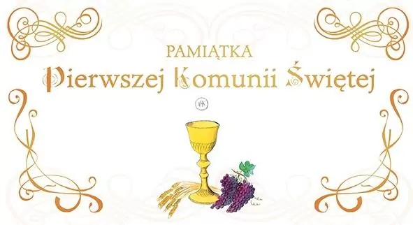 Pamiątka Pierwszej Komunii Świętej - tantis.pl