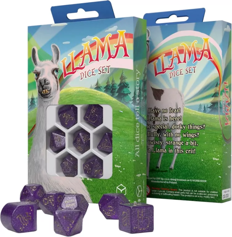 Llama Dice Set: Zippy - tantis.pl