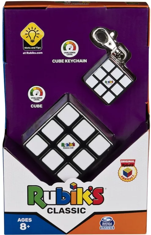 Zestaw Classic: Kostka Rubika 3x3 i brelok - tantis.pl