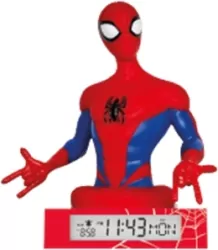 Lampka 3D z budzikiem Spiderman SPD3621