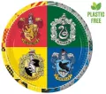 Talerzyki papiertowe Harry Potter 23cm - tantis.pl