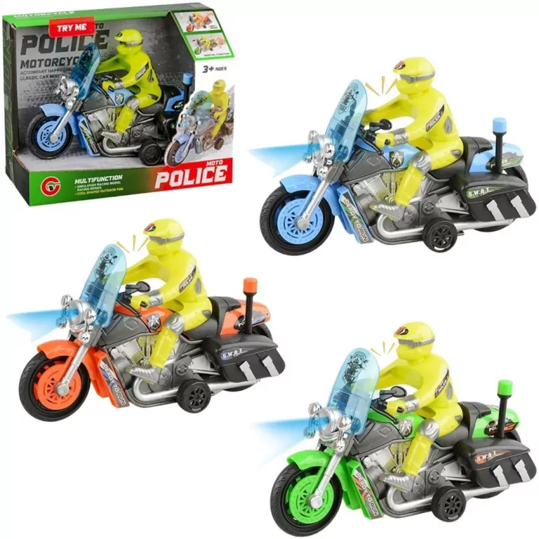 Motocykl ze światłem i dźwiękiem MIX - tantis.pl