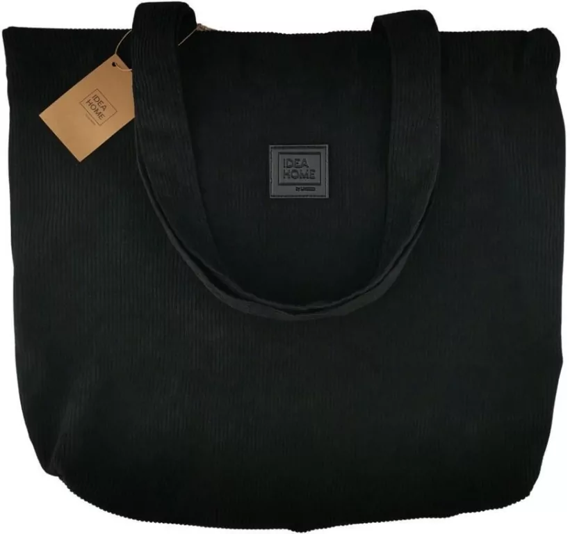 Torba sztruksowa Manhattan czarna - tantis.pl