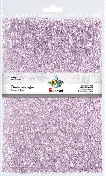Tkanina dekoracyjna liliowa 60x50cm - tantis.pl