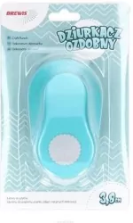 Dziurkacz ozdobny 3,8cm koło MIX