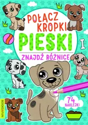 Połącz kropki, znajdź różnice. Pieski
