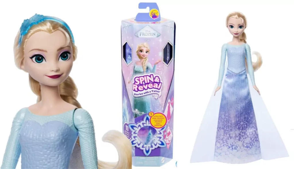 Elsa. Frozen Spin&Reveal. Disney Princess - tantis.pl