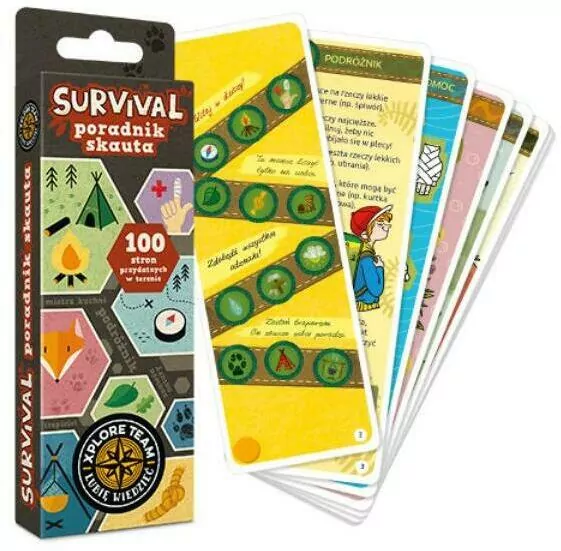CzuCzu. Xplore Team. Survival. Poradnik Skauta - tantis.pl