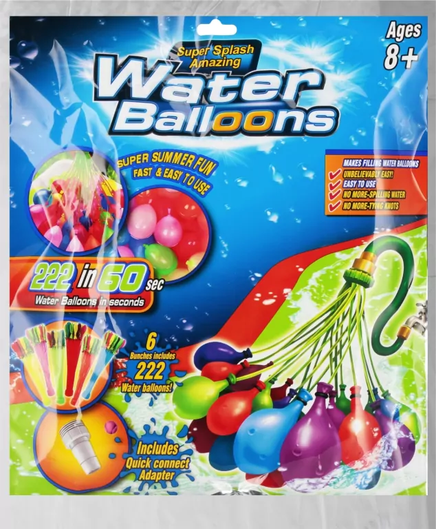 BALON BOMBA WODNA 222SZT 27X32X4 MC PBH 120 - tantis.pl