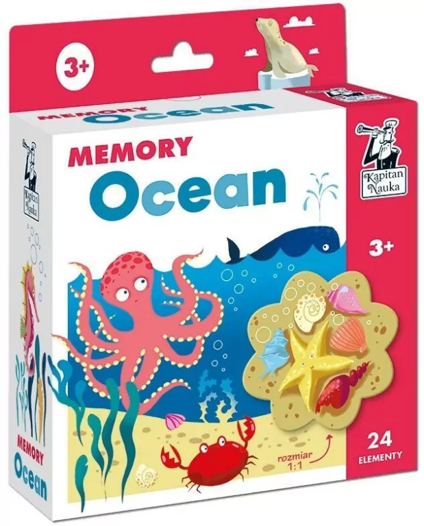 Ocean. Memory 3+. Kapitan Nauka - tantis.pl