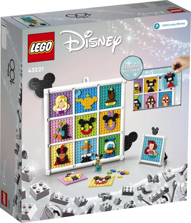 LEGO® Disney™ Specials. 100 lat kultowych animacji Disneya. 43221 - tantis.pl
