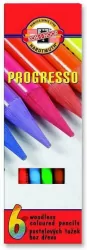 KREDKI PROGRESSO 8755 6 KOLORÓW