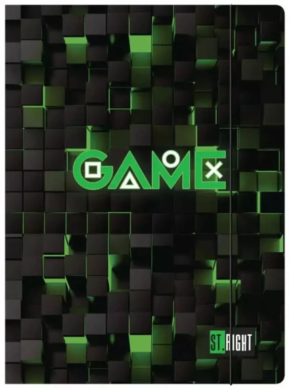 Teczka z gumką A4 Green Game - tantis.pl