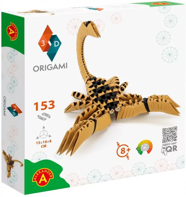 Origami 3D. Skorpion - tantis.pl