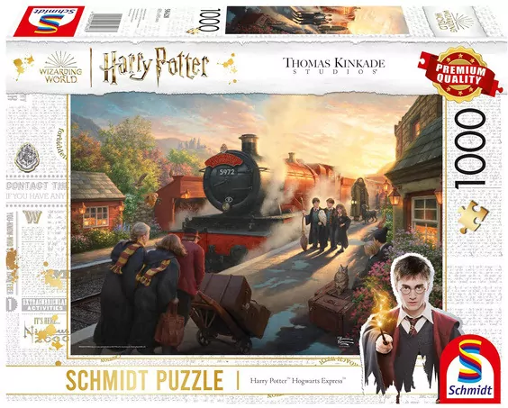 Puzzle PQ 1000 Thomas kinkade Harry Potter Hogwart - tantis.pl