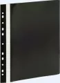 Skoroszyt A4 z europerforacją, czarny - tantis.pl