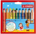 Kredki drewniane 3 w 1 - tantis.pl