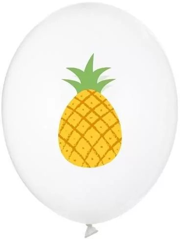 Balony Ananas Crystal Clear 30cm 50szt - tantis.pl