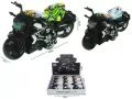 Motocykl metalowy 10,5cm 4 kolory pull back K184A22 p12 mix cena za - tantis.pl