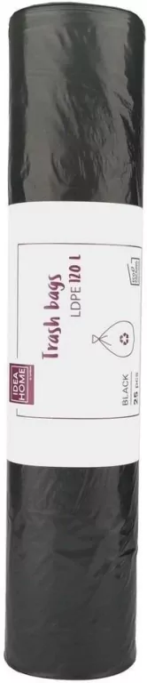 Worki na śmieci 120l czarne - tantis.pl