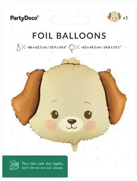 Balon foliowy Piesek 63x48,5cm - tantis.pl