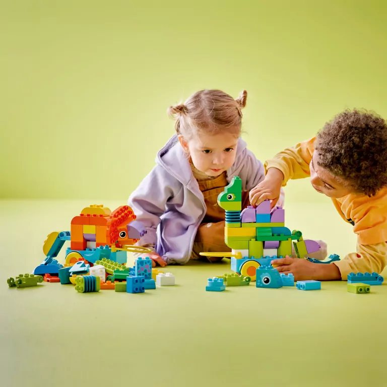 LEGO® Duplo. 3 w 1 Dinozaury na kółkach 10451 - tantis.pl