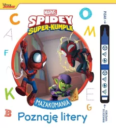 Mazakomania. Poznaję litery. Spidey i super-kumple. Disney