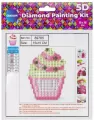 Diamentowa mozaika 5D. Babeczka 15x15 - tantis.pl