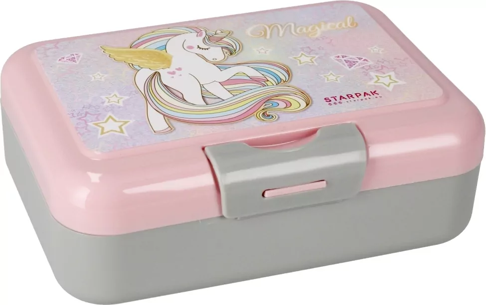 Bidon 350ml + pudełko śniadaniowe Unicorn - tantis.pl