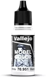 Vallejo: 70.951 - Model Color - White (18 ml)