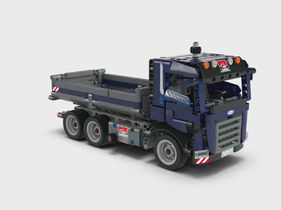LEGO® Technic. Wywrotka z przechylaną skrzynią. 42203 - tantis.pl