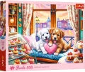 Puzzle 500 Szczenięca miłość TREFL - tantis.pl