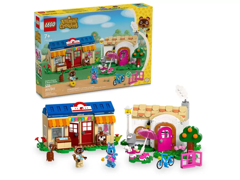 LEGO® Animal Crossing. Nook's Cranny i domek Rosie 77050 - tantis.pl