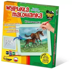 Wypukła malowanka Konie - Hanowerski