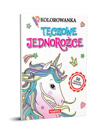 Kolorowanka. Tęczowe jednorożce - tantis.pl
