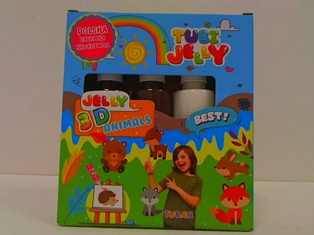 Tubi Jelly. Zwierzątka. 3 kolory - tantis.pl
