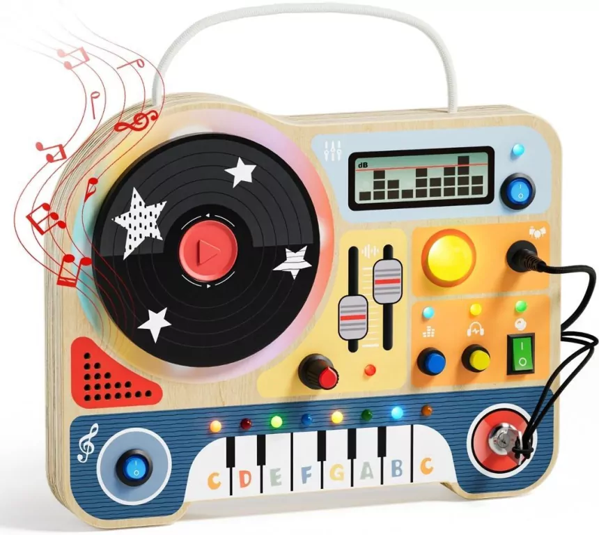 Interaktywna tablica muzyczna Mały DJ - tantis.pl