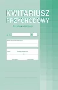 Kwitariusz przychodowy 400-1 - tantis.pl