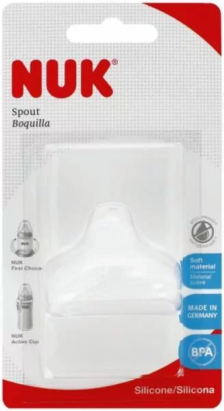 NUK. First Choice+. Ustnik. Z silikonowym smoczkiem - tantis.pl