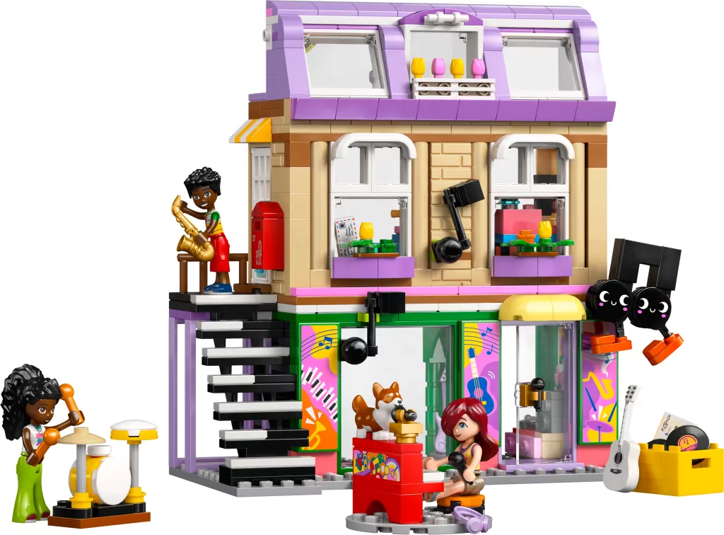 LEGO® Friends. Sklep muzyczny i mieszkanie 42653 - tantis.pl